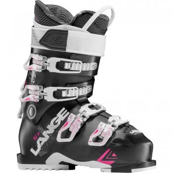 Lange XT 80 W - Botas de esquí de mujer, color Negro / Lila, talla 26.5