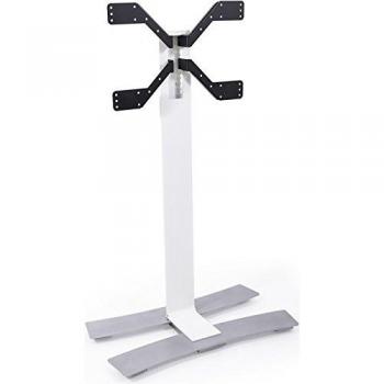 Soporte TV Erard Will 1400 XL - Móvil, Blanco, hasta 85 Zoll (50 kg), Diseño Moderno, Instalación Fácil