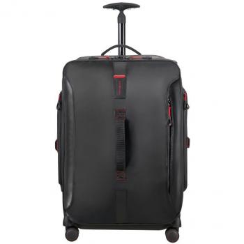 SAMSONITE Paradiver Light - Spinner Duffle Bag 67/24 Bolsa de Viaje, 67 cm, 80 Liters, Negro