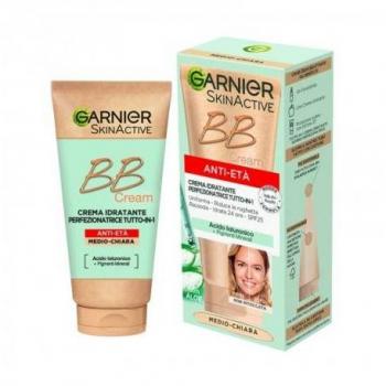 Garnier SkinActive BB Cream Anti-Age Perfectioning - Crema BB Anti-Edad Tono Medio-Chiara 50 ml