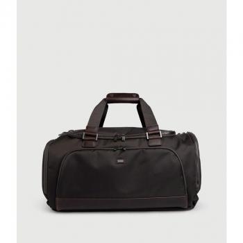 Bolsa de viaje Hackett London para hombre con detalles en piel