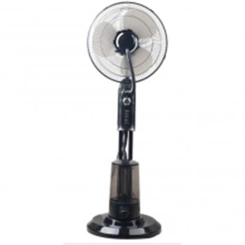 Jocca Ventilador de Pie con Nebulizador - 3 Velocidades - Oscilación 60º - Cabezal Reclinable 15º - Capacidad del Tanque 3.2L - Color Negro
