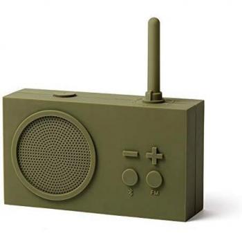 Lexon TYKHO 3 Radio FM + Altavoz Bluetooth Kaki