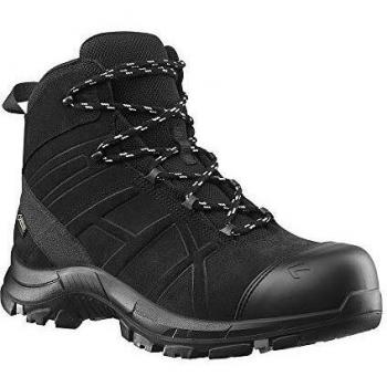 Bota de Seguridad HAIX Black Eagle Safety 53 Media S3 ESD, Talla EU 43 / UK 8.5, Protección contra perforación y HRO
