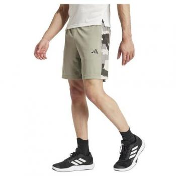 Pantalón Corto de Entrenamiento adidas Essentials Camo Oliva para Hombre