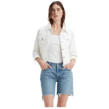 Cazadora Vaquera Original Trucker de Levi's para Mujer, Algodón, Denim, Color Blanco (S)