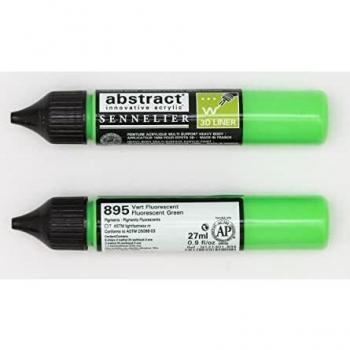Sennelier Abstract Liner 27ml Fluorescent Green