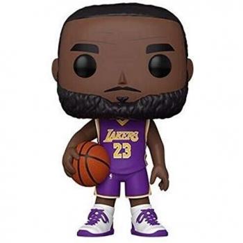 Figura Funko Pop NBA Baloncesto LeBron James (Camiseta Morada) 25 cm