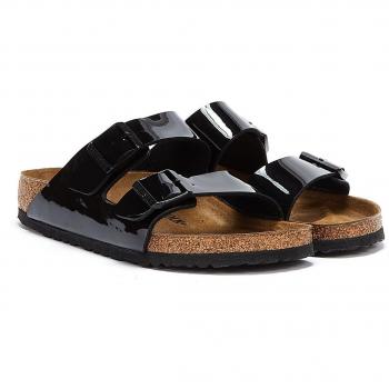 Sandalias Birkenstock Arizona Bf para mujer, talla 41, color negro, material Birko Flor