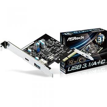 Asrock USB 3.1/A+C - Tarjeta de puerto USB