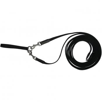 Ultrasport RTS Schlaufzügel Webb, schwarz, Warmblut/FS, 3SL060-200-FS