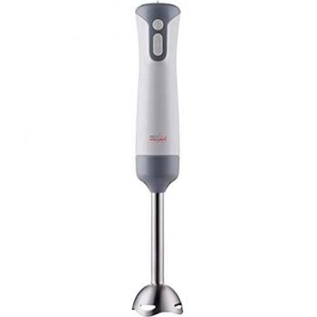Batidora de Inmersión Melchioni Mixxxo Steel 400W con Lamas de Acero, Gallo Acero y Ergonomía, 2 Velocidades