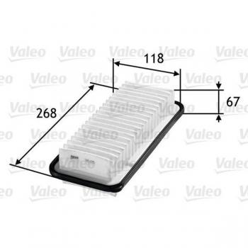 Filtro de aire VALEO 585125