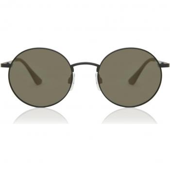 Sinner Cali Sunglasses Matte Black Metal Sintec Green Gold Mirror/CAT3 unisex