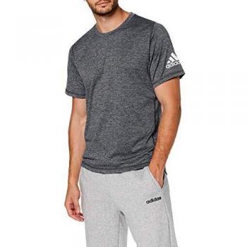 adidas FL_SPR X UL HEA Camiseta de Manga Corta, Hombre, Black Melange, M