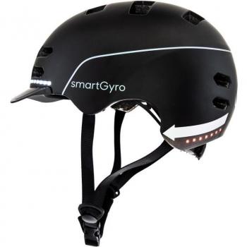SmartGyro Smart Helmet Casco Inteligente Talla L Negro