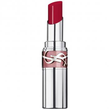 YSL Love Shine Lipstick 211 Ardent Carmine, Moisturising Glossy Lipstick for Women, 3.2 g