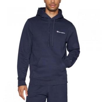 Sudadera con Capucha Champion para Hombre, Logo Pequeño, Color Marino, Talla L