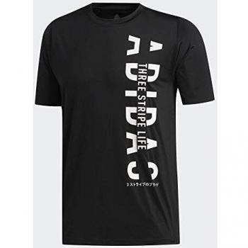 adidas FL Hyper tee Camiseta, Hombre, Negro, M