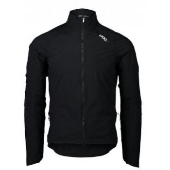 Chaqueta de ciclismo POC Pro Thermal Uranium Black 2XL, características: color negro, talla XXL, material térmico para protección contra el frío, diseño ergonómico para comodidad en la posición de pedaleo, cierres y detalles