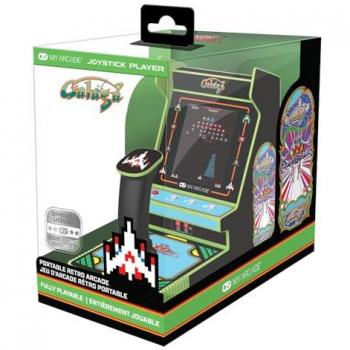 Galaga Retro Joystick Arcade Player - 2 Games in 1, Portable Console