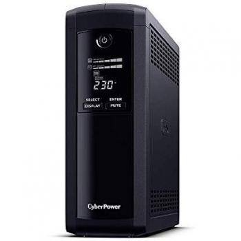 CyberPower Value Pro UPS 1200VA/720W, Interactivo Línea, Pantalla LCD, 8 Salidas IEC, Ahorro Energético AVR