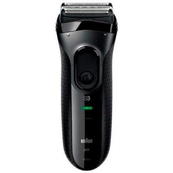 Braun Serie 3 3020S Afeitadora Eléctrica Negra Lavable Bajo el Grifo con Tecnología MicroComb