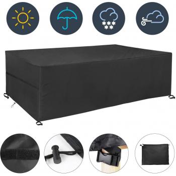 Funda para Muebles Jardín, Yokunat Cubierta Protectora Impermeable para Muebles de Exterior Oxford 420D para Mesa de Comedor Sillas