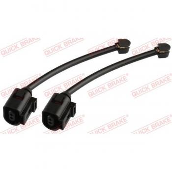 QUICK BRAKE WS 0475 A Sensor de Desgaste Pastillas Frenos Kit ejes PORSCHE Cayenne, Contacto de aviso, desgaste de las pastillas de freno