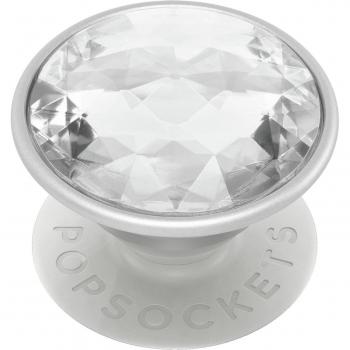 PopSockets Soporte Adhesivo Disco Crystal Silver