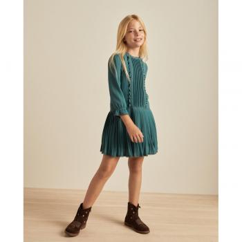 Vestido de niña manga larga liso Coconut El Corte Inglés