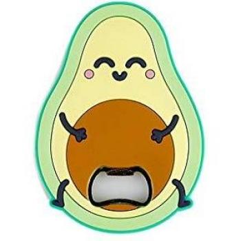 Balvi Abrebotellas MrWonderful Avocado Magnético con Forma de Aguacate Plástico