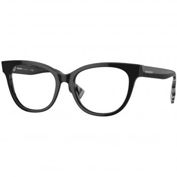 Burberry BE2375F EVELYN Asian Fit 3001 Gafas Recetadas para Mujer Negras