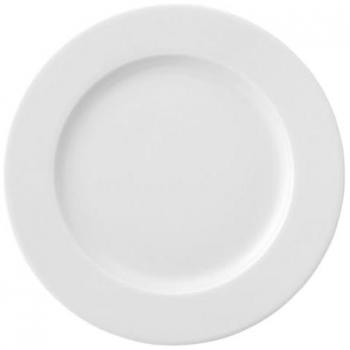 Plato Llano Ariane Prime Cerámica Blanco 24 cm (12 Unidades)