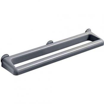 Gedy 80215502100 Toallero de Pared, Blanco, 55 cm