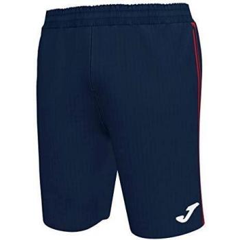 Joma Classic Bermuda Deporte, Hombre, Marino-Rojo, 4XS-3XS