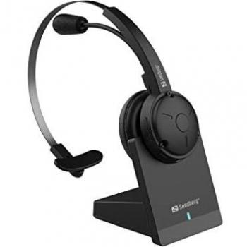 Auriculares Bluetooth de Oficina Monoaurales Sandberg Business Pro, Cómodos y de Alta Calidad de Sonido