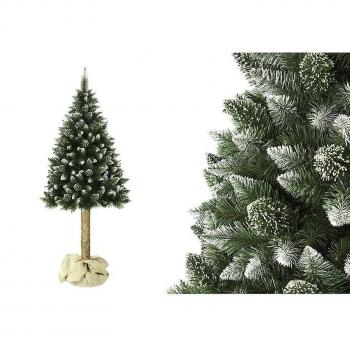 Viking Choice Árbol de Navidad artificial con tronco modular verde de 220 cm