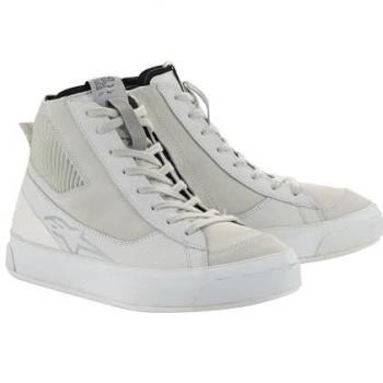 Botas de Moto para Mujer Alpinestars Stella Stated Podium Blanco-Gris Talla 38-41