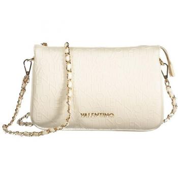 Valentino by Mario Valentino White Polyethylene Handbag with Contrast Details, Cross Body Bag, Female, Size: ONE SIZE