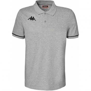 Kappa Polo de Hombre Barli - Polo de manga corta, 100% algodón, diseño clásico, logo Kappa bordado en el pecho, disponible en varias tallas y colores