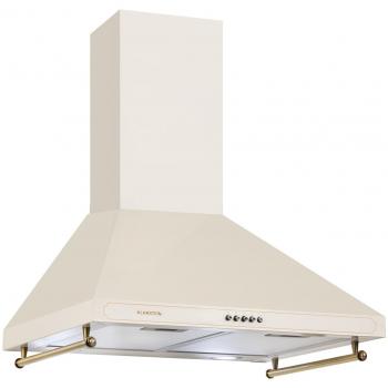 Campana de cocina Klarstein Victoria 60 cm diseño retro 644,5 m³/h 2 lámparas LED Elfenbein