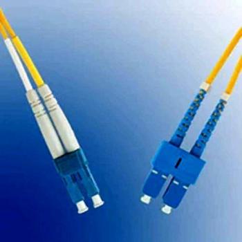Cable de Fibra óptica Microconnect LC/PC-SC/PC 3m 9/125 SM Amarillo