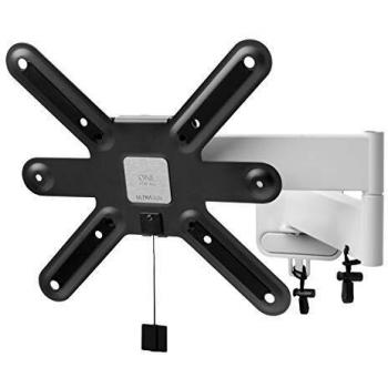 One For All WM6252 Soporte de Pared para TV Giratorio 180° e Inclinación 15°, Compatible con Pantallas de 13 a 43, Peso Máximo 25 kg, VESA M