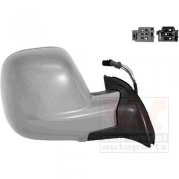 Espejo retrovisor VAN WEZEL 0906818, tipo de producto: espejo retrovisor, características: diseño específico para vehículos, fabricado por VAN WEZEL, número de referencia 0906818