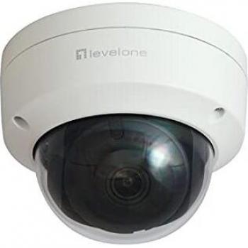 LevelOne Gemini 2MP Fixed Dome IP Camera - Outdoor, PoE, Anti-Vandal