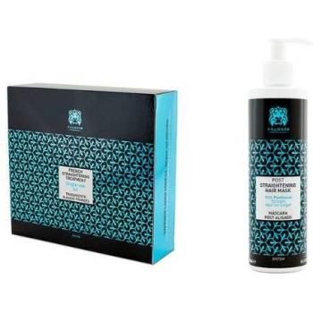 Kit completo de tratamiento para alisado francés con mascarilla post alisado