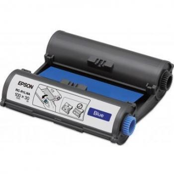 Cinta de impresión Epson RC-R1LNA azul 100 mm x 30 m para LabelWorks Pro100