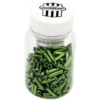 MSC TFCGN - Terminal Cable Cambio, 250 Unidades, Color Verde anodizado, 2 mm