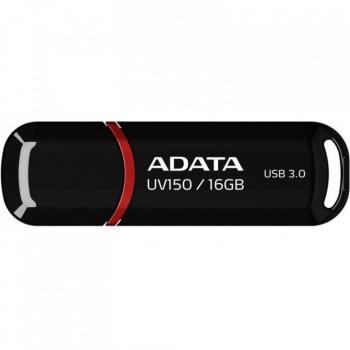 ADATA 16GB DashDrive UV150 USB 3.0 Negro - Memoria Flash de Alta Velocidad de 16 Gigabytes